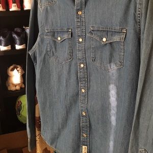 Denim Button Up