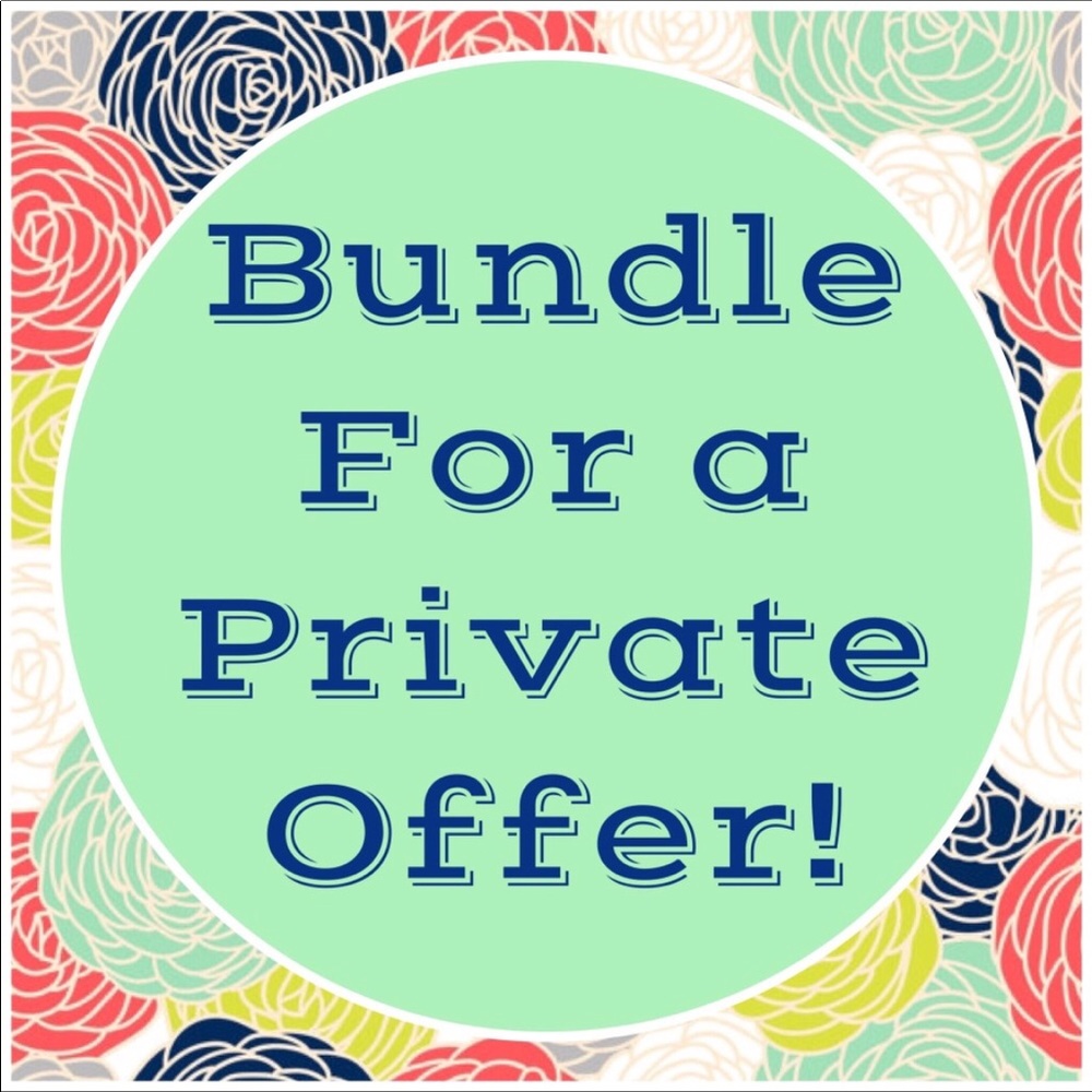 BUNDLE for a private offer!!!