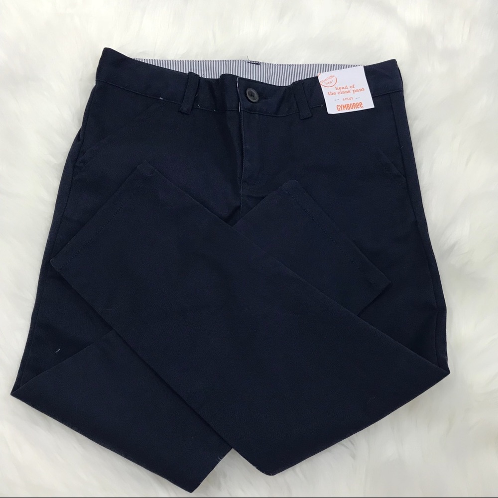 Gymboree boys blue uniform pants size 6 plus