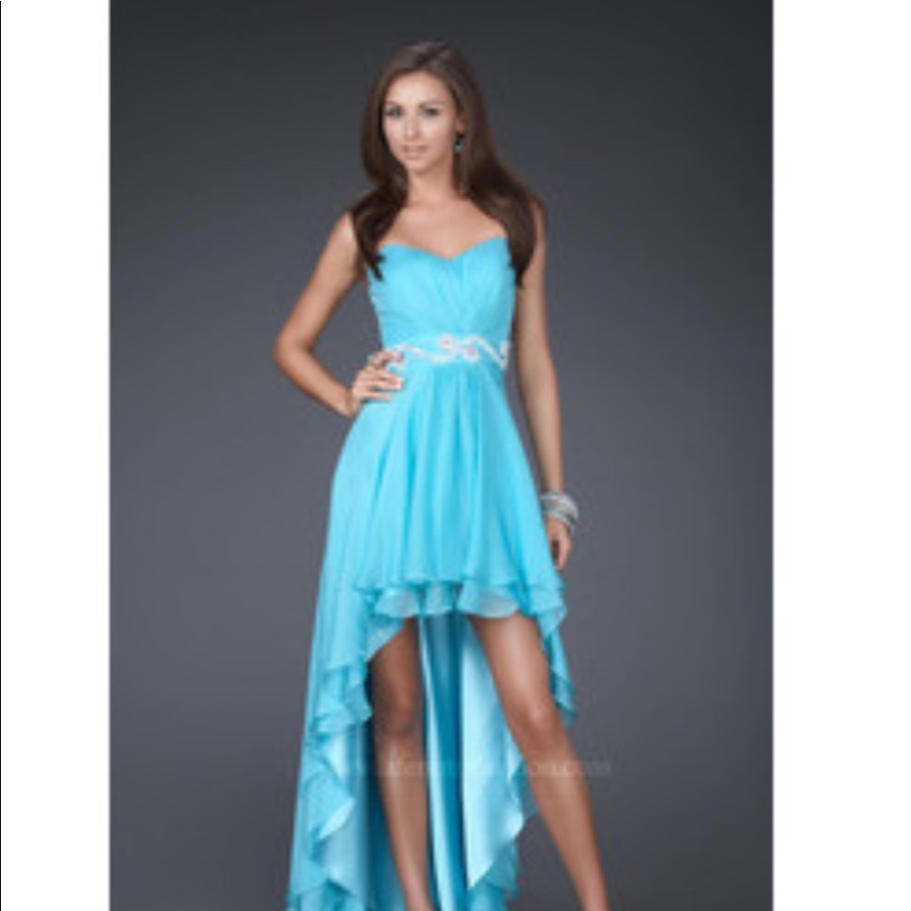 La femme prom dress