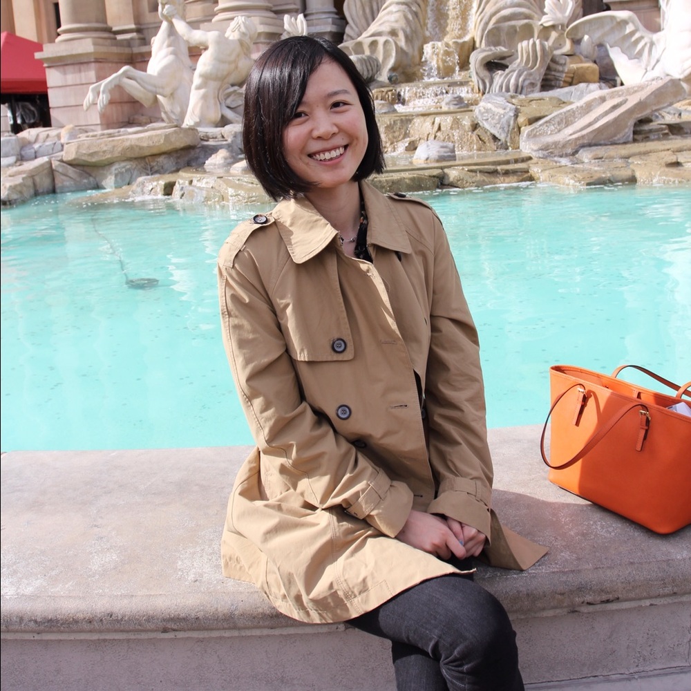 classic trench coat from Zara.