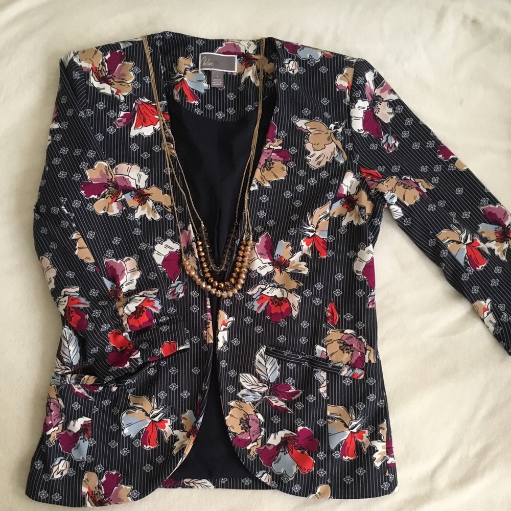 Floral Blazer