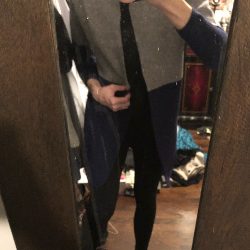 Carcoat style outerwear/Sweater