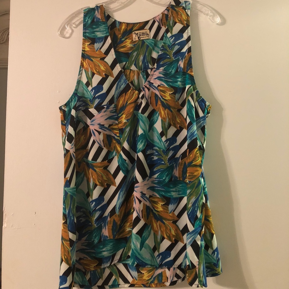 MuMu tank with pocket