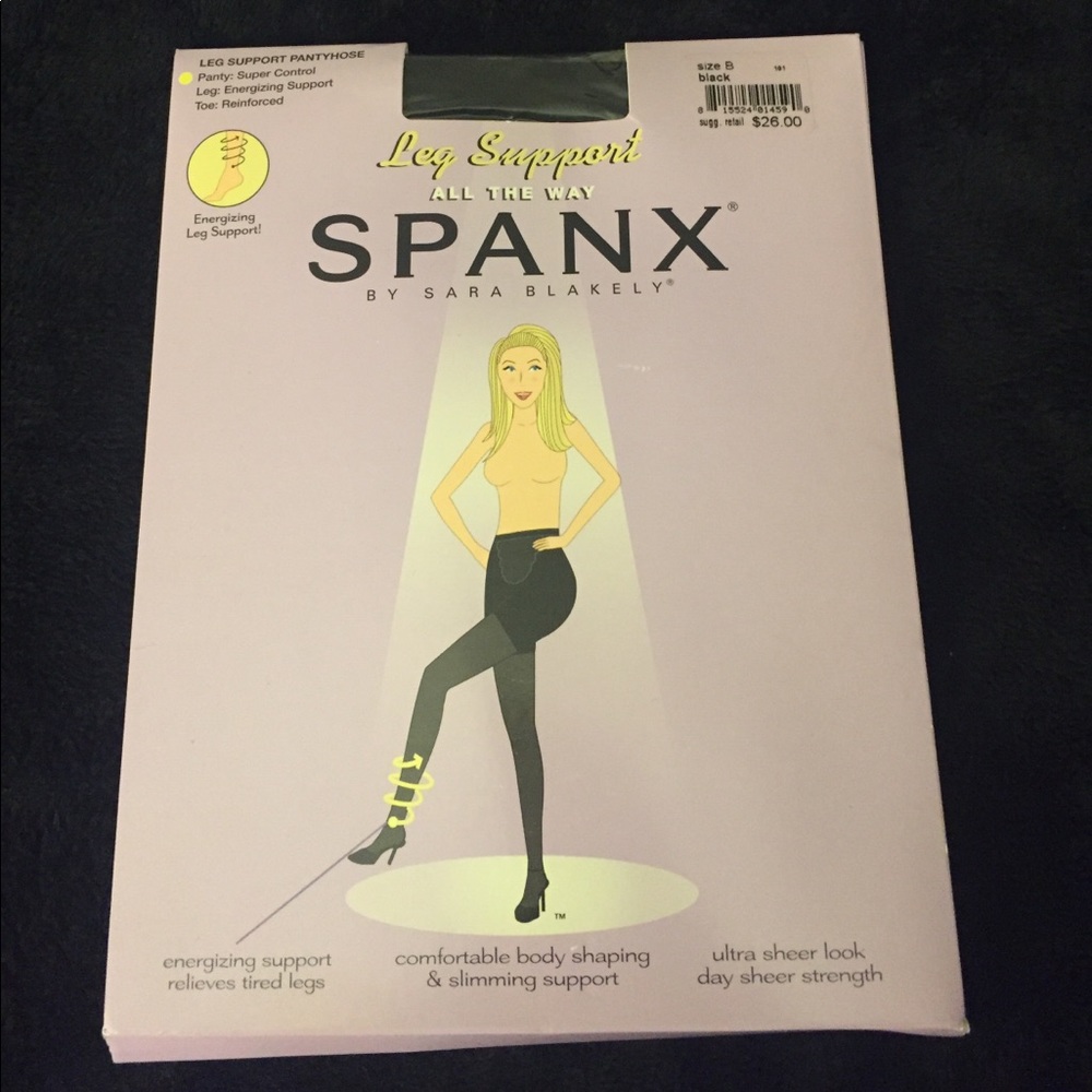 SPANX leg support pantyhose size B