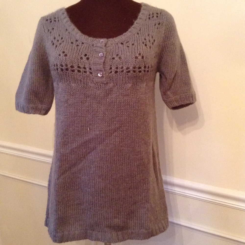 Gray Sweater Dress
