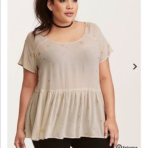 NWOT Torrid Top. Size 0