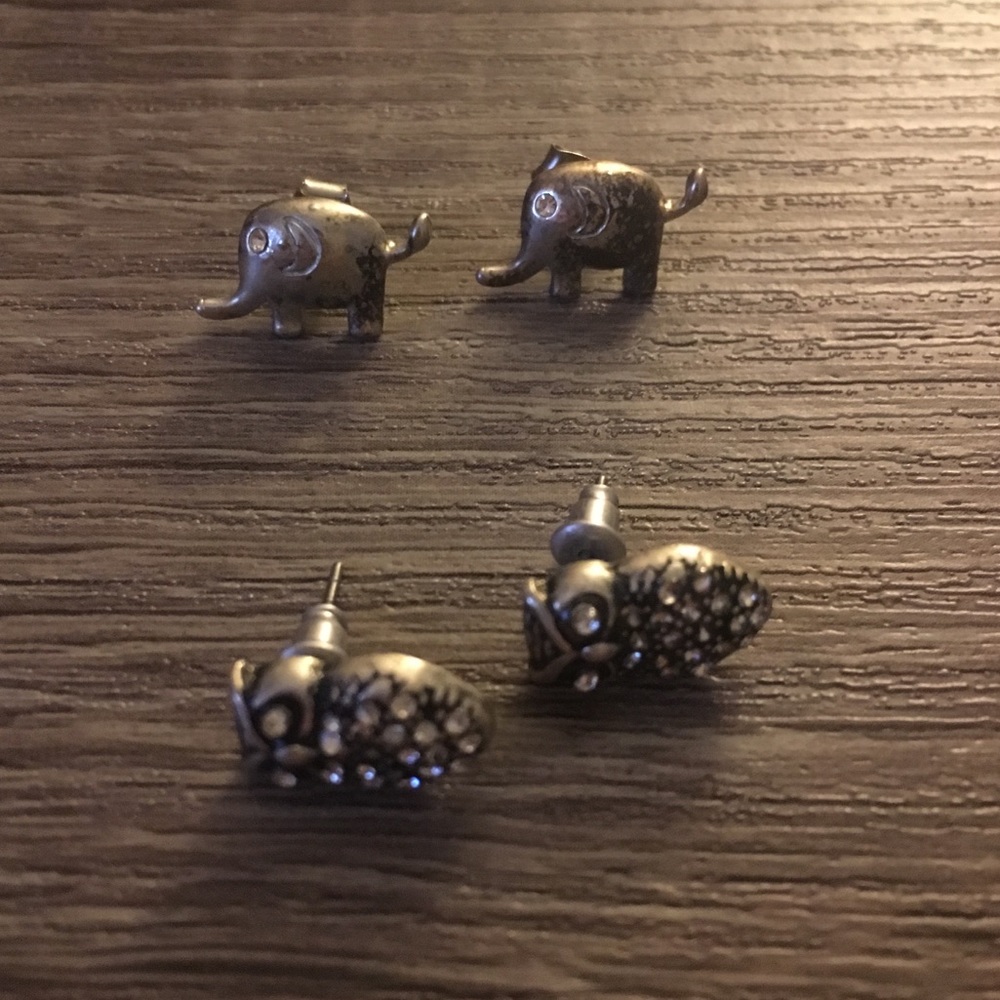 Animal earrings stud bundle