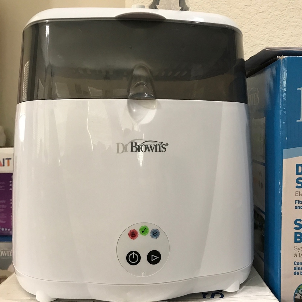 Dr Brown bottle sterilizer. New in box.