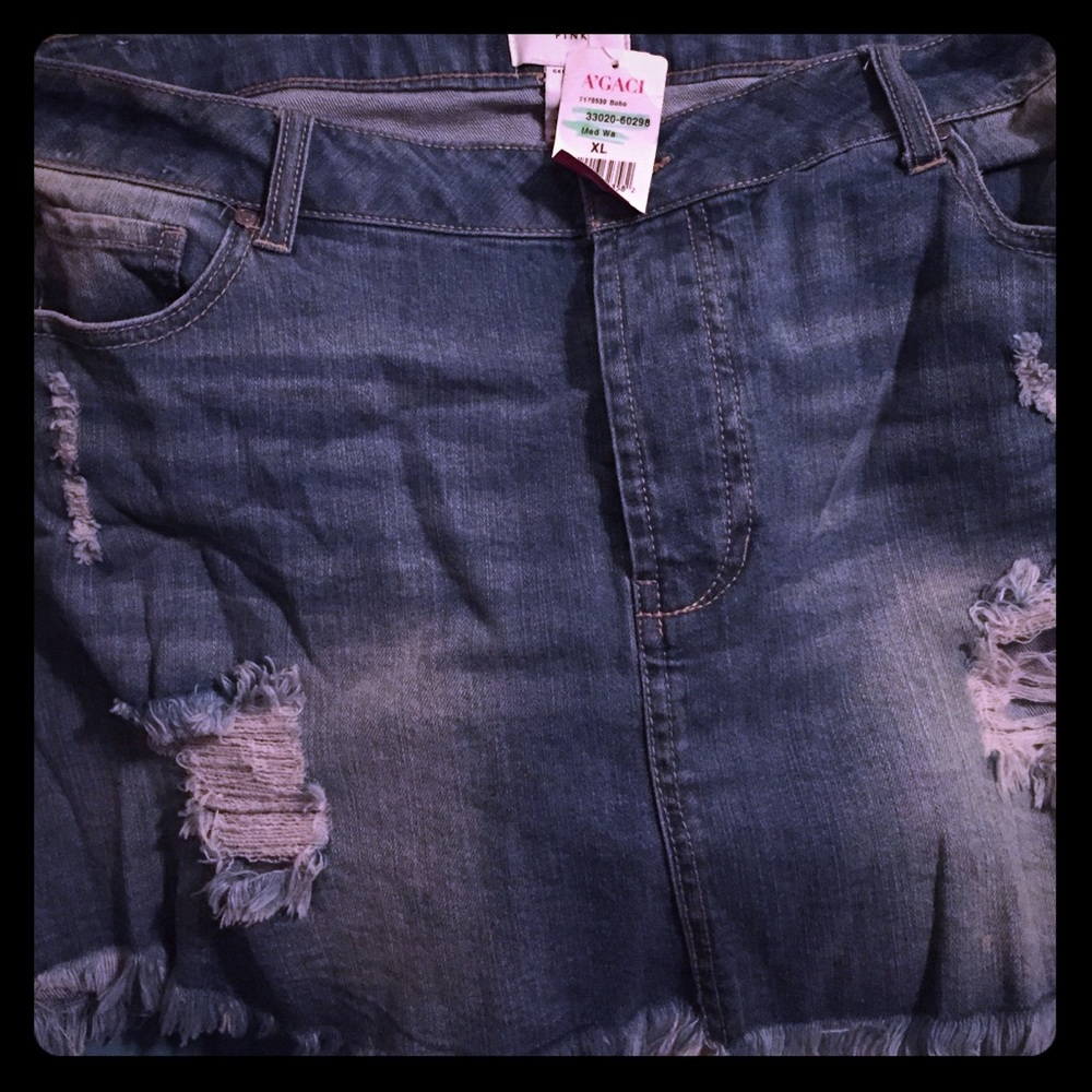 Jean skirt
