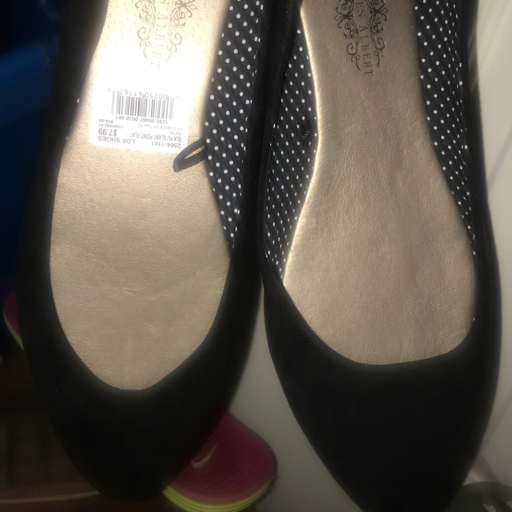 Black flats