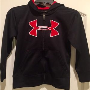 Boys Under Armour Full ZIP Hoodie - Sz 6