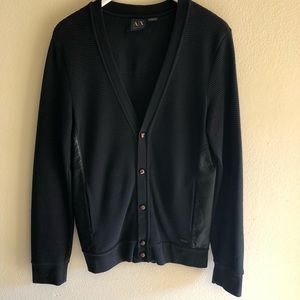 A/X black cardigan