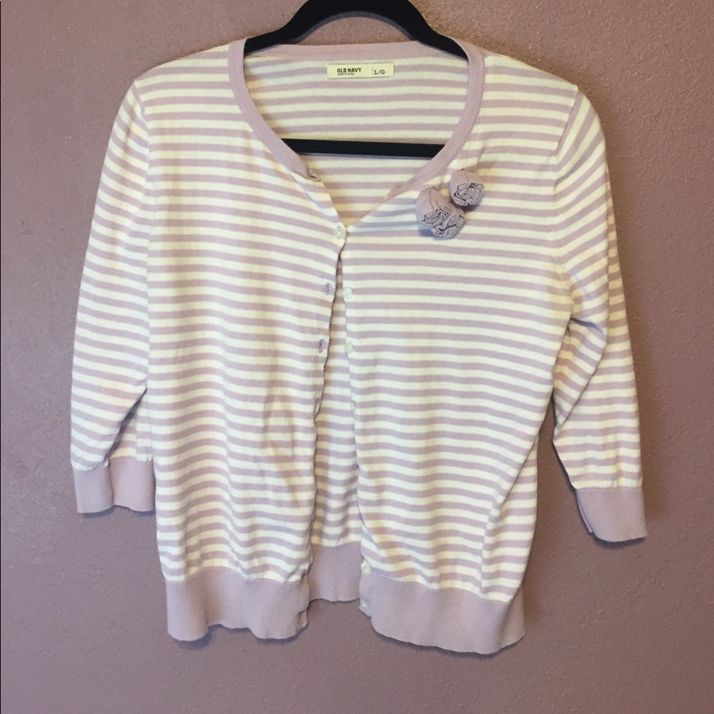 Old Navh 3/4 sleeve cardi