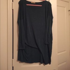 Emerald green palazzo dress