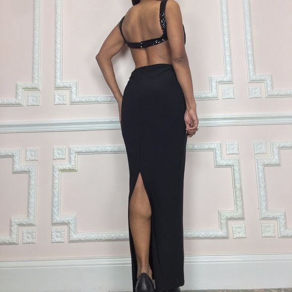 NEW long sexy gown evening dress - Picture 4 of 4