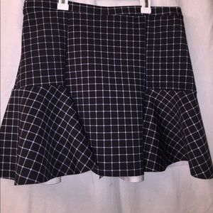 Cotton On. Black Grid and Pink Skirts