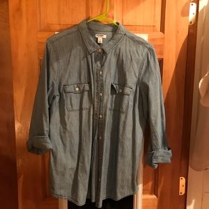 Old Navy Denim Button down shirt.