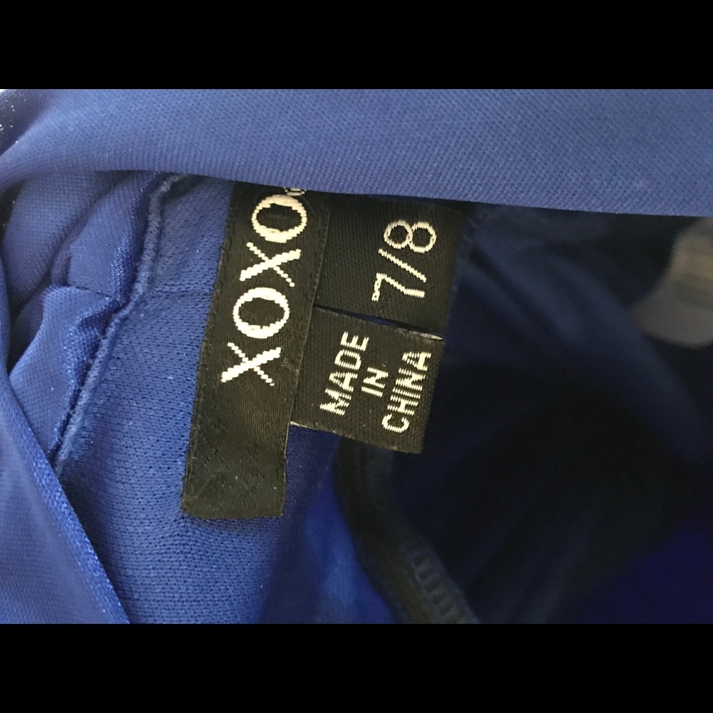 Xoxo royal blue formal dress - Picture 2 of 2