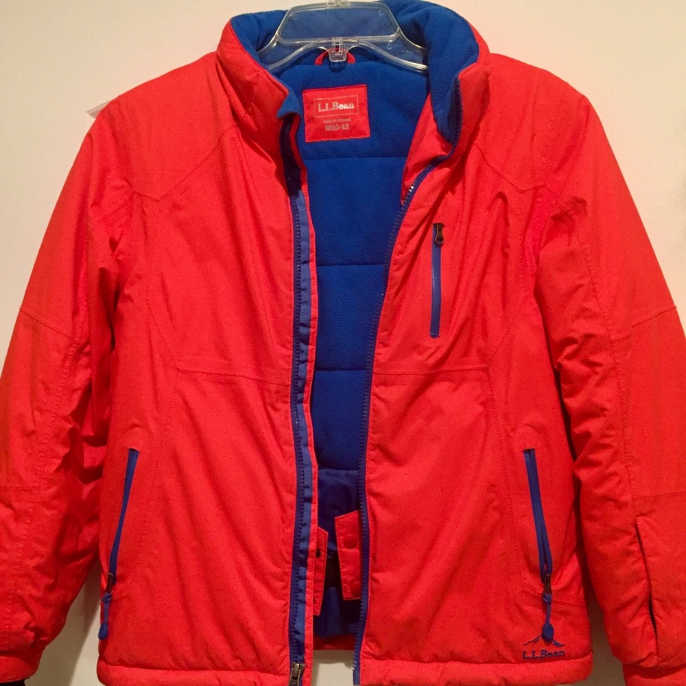 Boys LL Bean Ski Jacket - Size 10/12