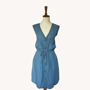 Anthropologie Dresses - Chambray Heart Dress Anthropologie Dresses - Chambray Heart Dress