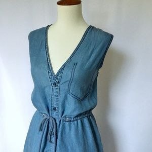 Anthropologie Dresses - Chambray Heart Dress Anthropologie Dresses - Chambray Heart Dress