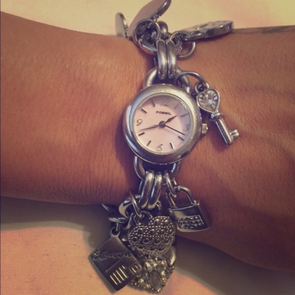 Fossil Accessories Fossil Charm Bracelet Watch Poshmark