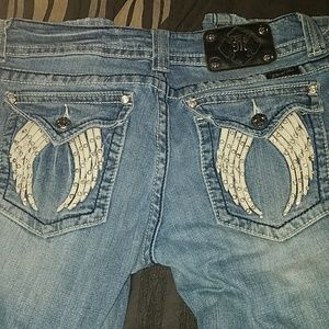 Angel wing Miss Me Jeans