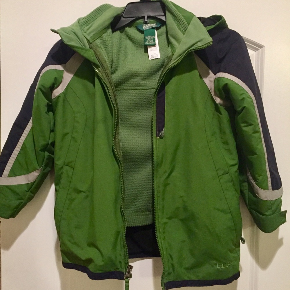 LL Bean 2 in 1 Winter Coat - Like New - 6x/7