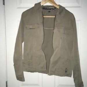 Volcom tan jacket