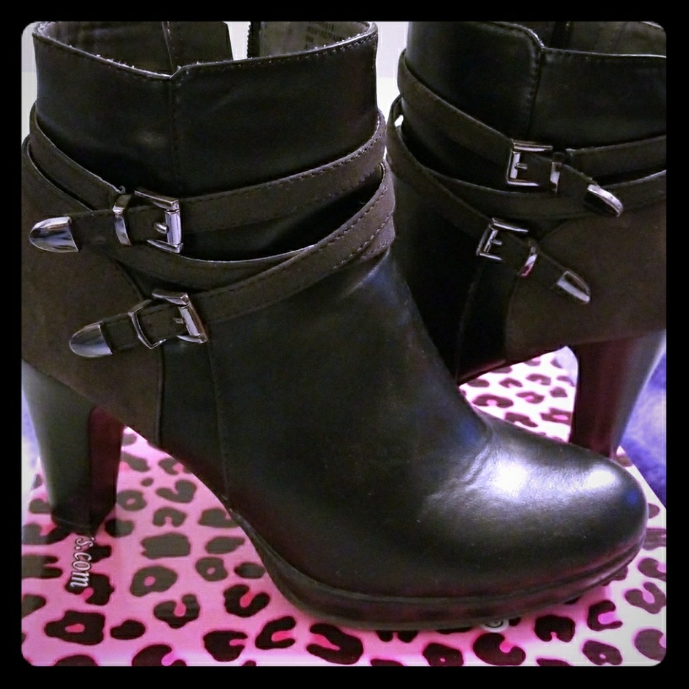 Black booties