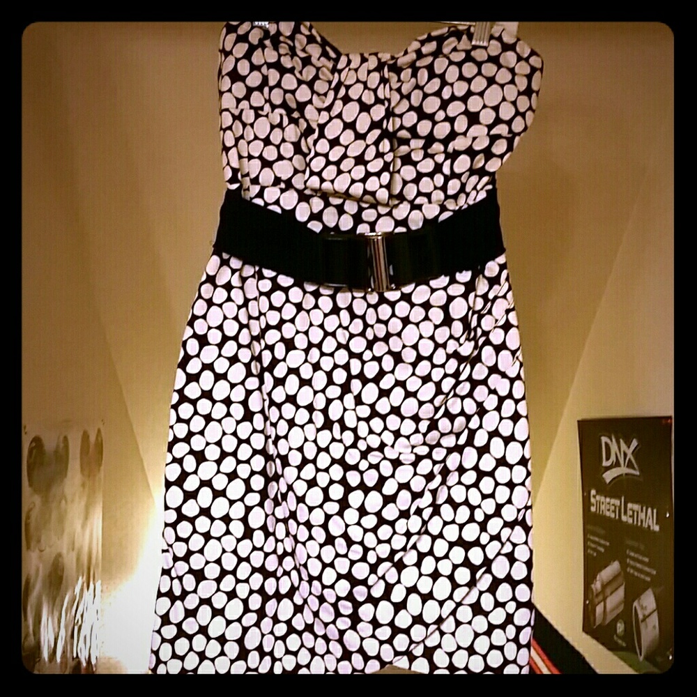 Strapless dress