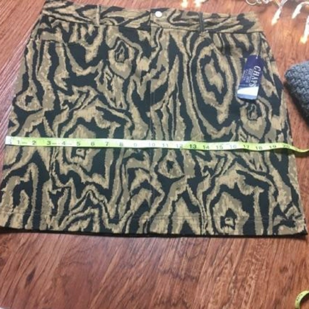 FINAL PRICE!! NWT!  Chaps Animal Print Skirt