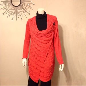 Pure Handknit "Spirit Cable" Cardigan