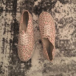 Floral sneakers