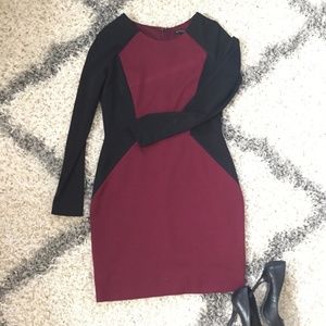 Banana Republic Flattering Color Block Dress