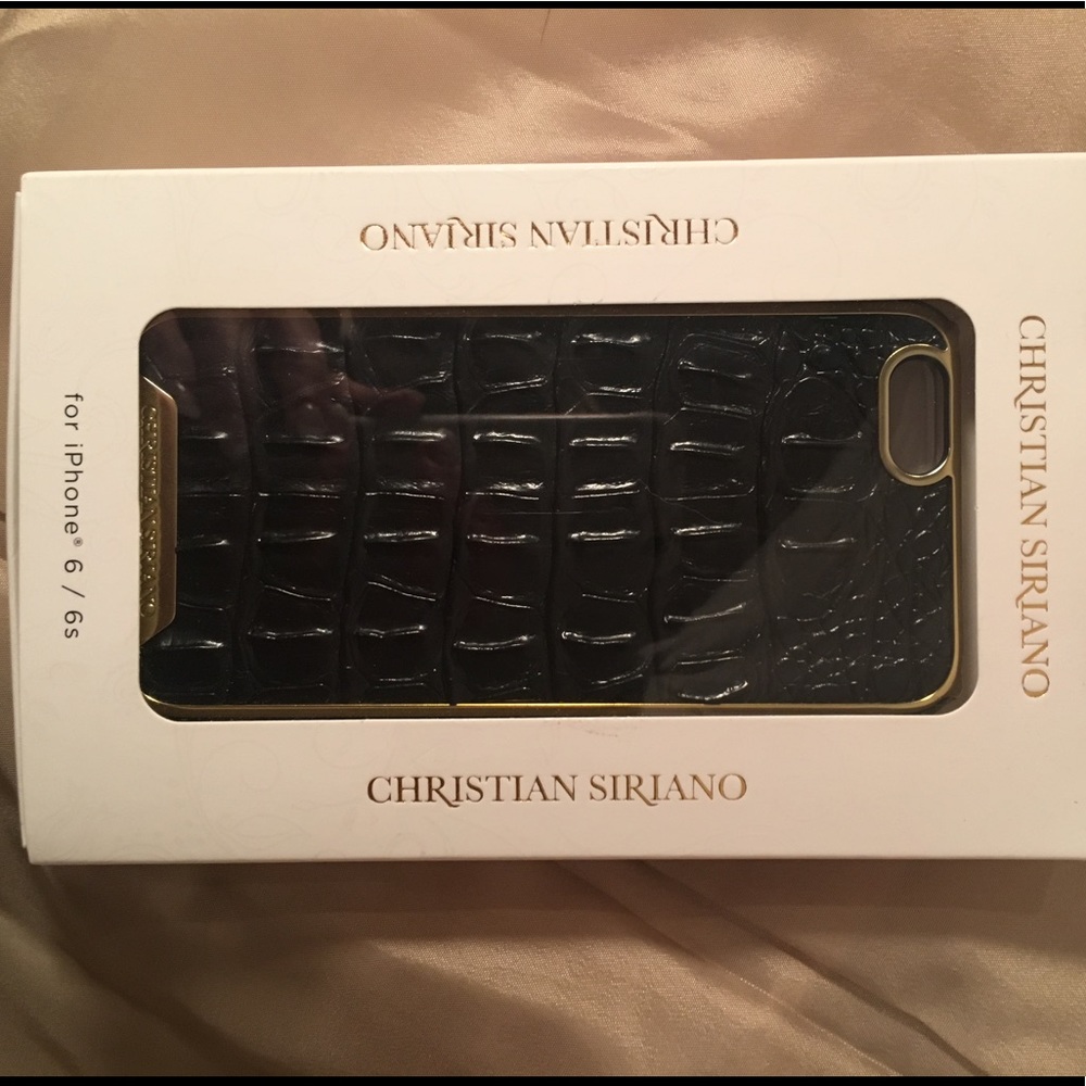 Faux crocodile iPhone 6/6s case
