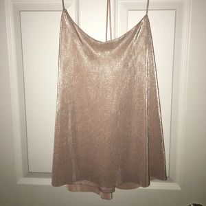 Light pink express tank top