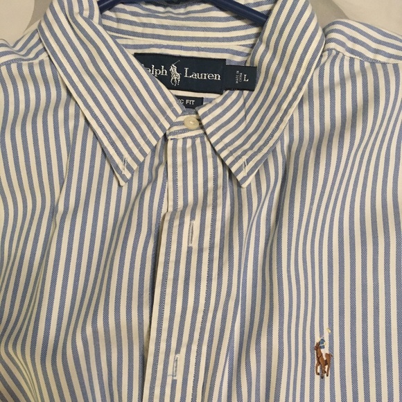POLO RALPH LAUREN BUTTON UP SIZE LARGE - Picture 2 of 2