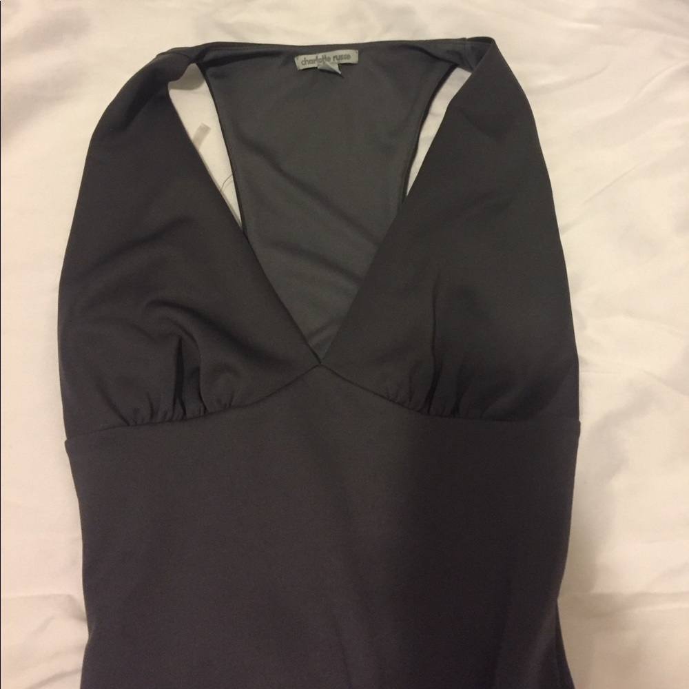 V neck leotard