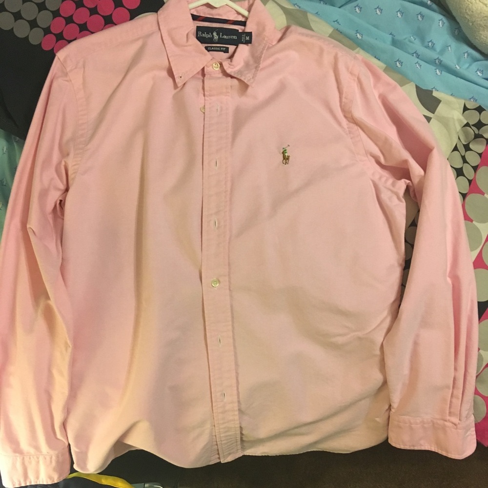 POLO RALPH LAUREN BUTTON UP SIZE MEDIUM