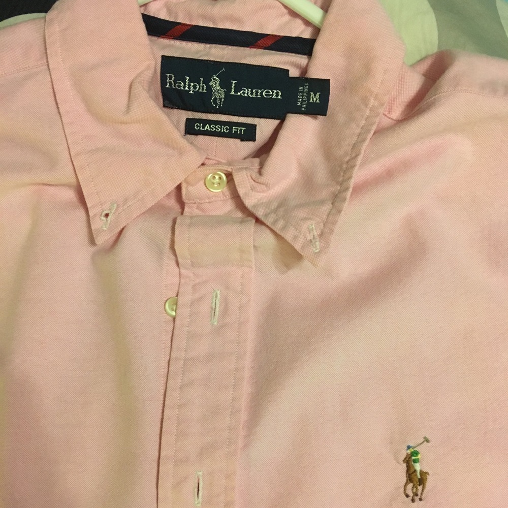 POLO RALPH LAUREN BUTTON UP SIZE MEDIUM - Picture 2 of 2