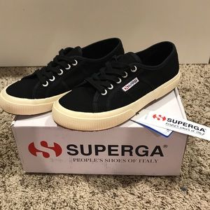 Superga Classic Black Sneakers