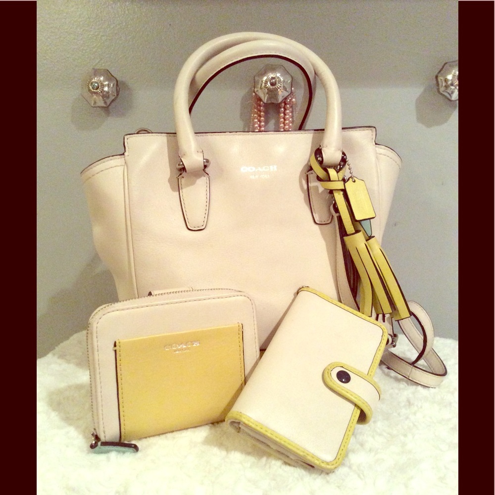 Coach Bundle Bag with Small Wallet & Phone Case