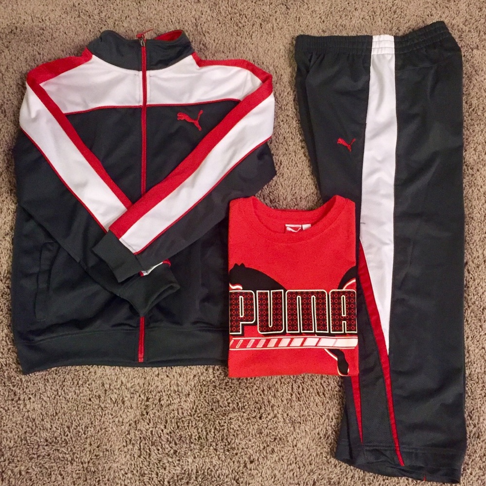 NEW Puma Athletic Set with T-Shirt - Sz M
