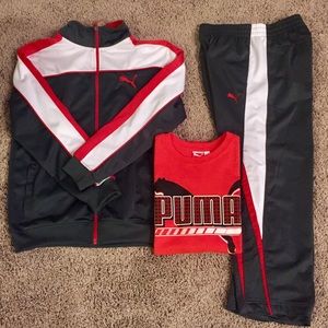 NEW Puma Athletic Set with T-Shirt - Sz M