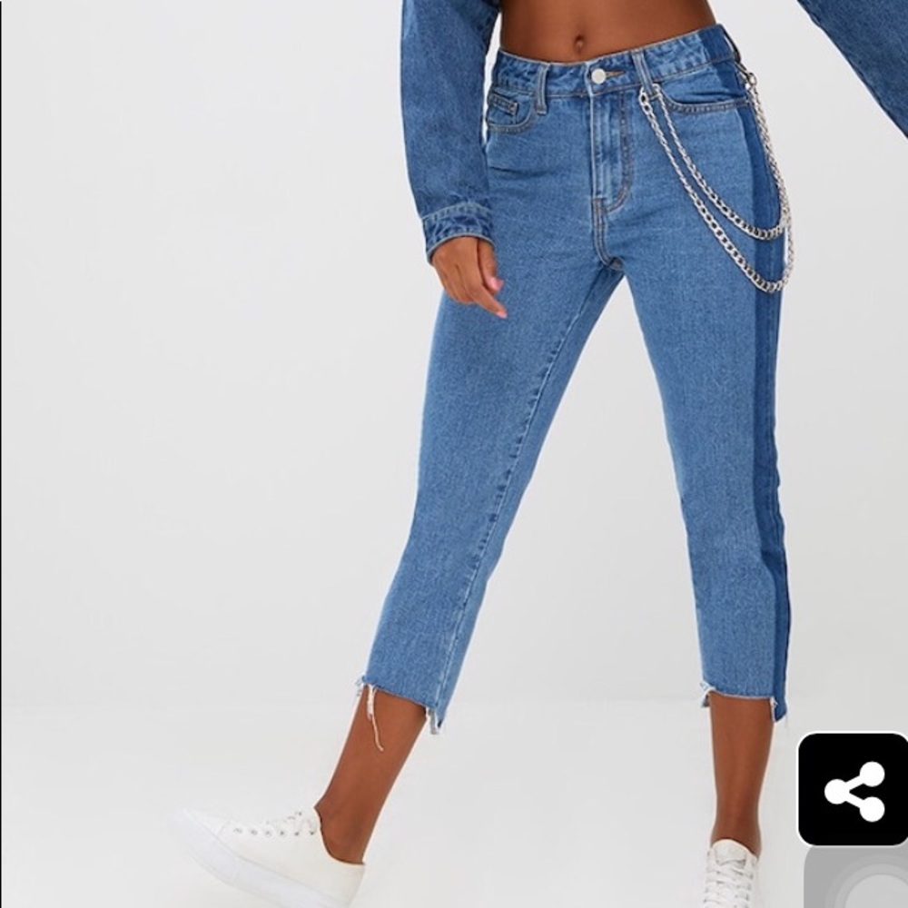 PRETTYLITTLETHING high waisted jeans
