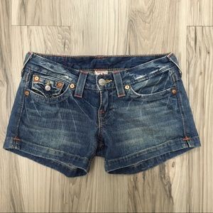 True Religion Jean shorts