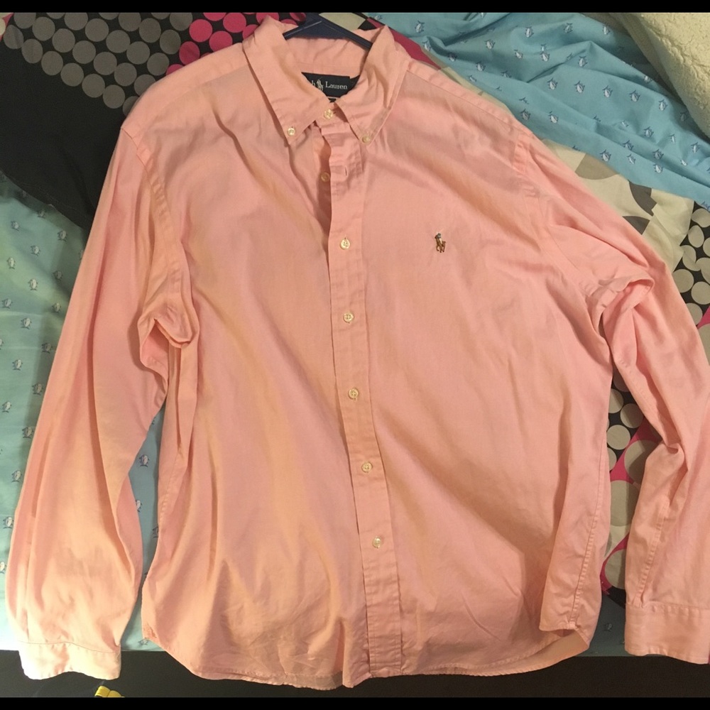 POLO RALPH LAUREN BUTTON UP SIZE LARGE - Picture 1 of 2