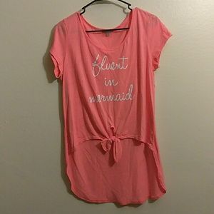 Neon pink tee shirt, never worn